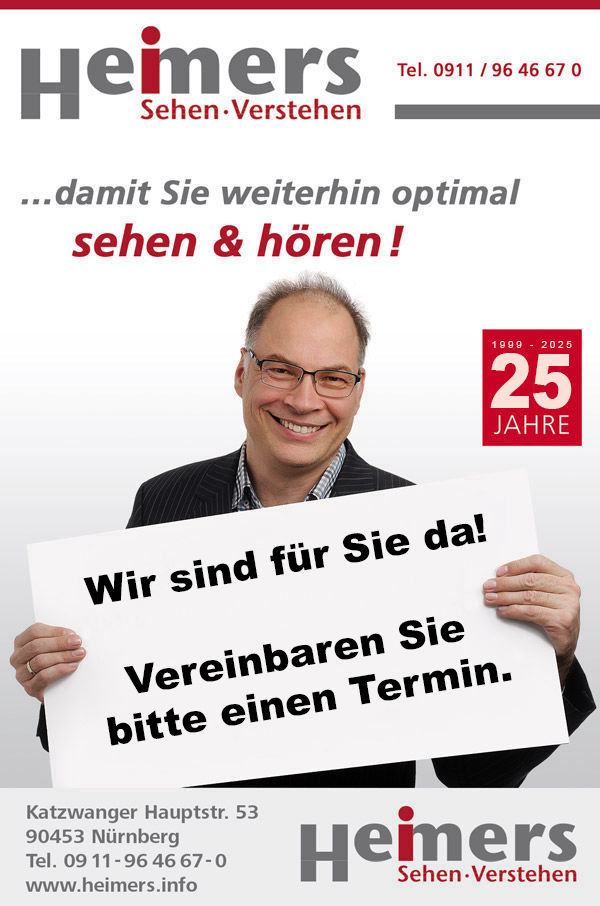 Heimers - Hinweis zur Terminvereinbarung